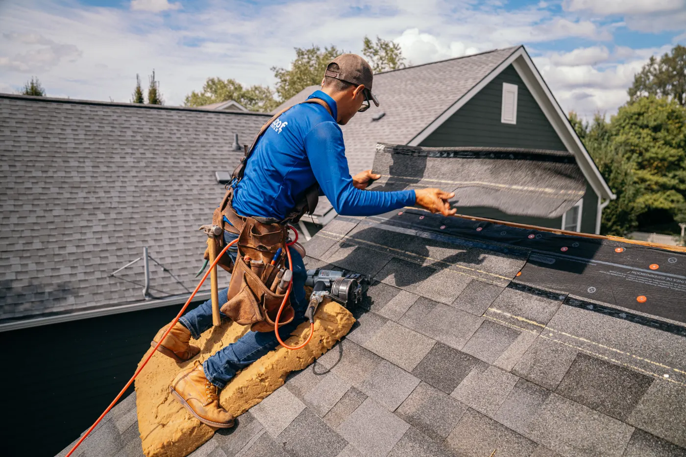Manufacturer-certified roof installation in Woodshire