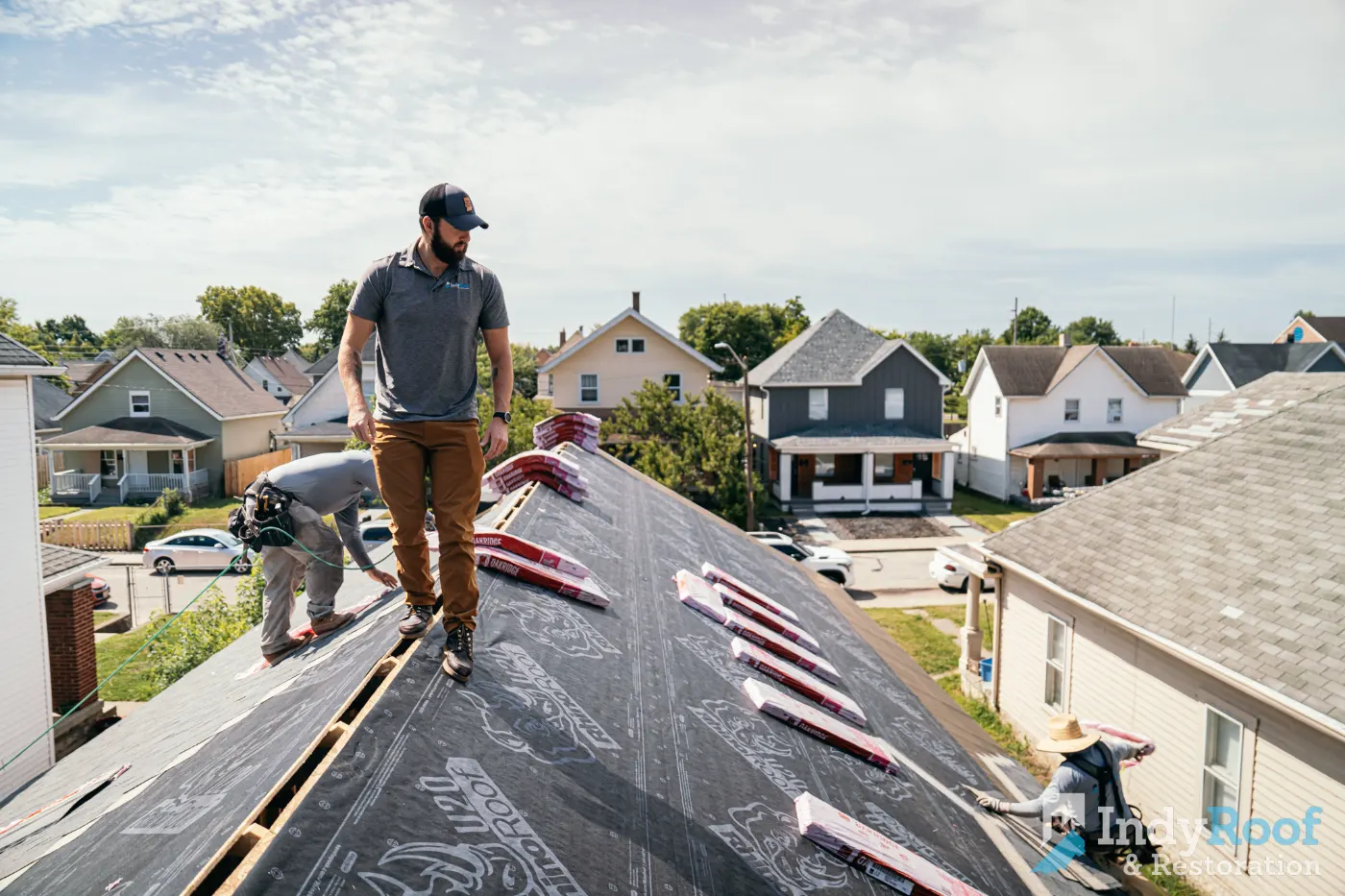 Manufacturer-certified roof installation in Woodshire